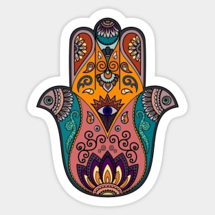 Deep Hue Hamsa Sticker